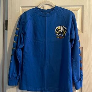 Obey Blue Eagle Graphic Long Sleeve